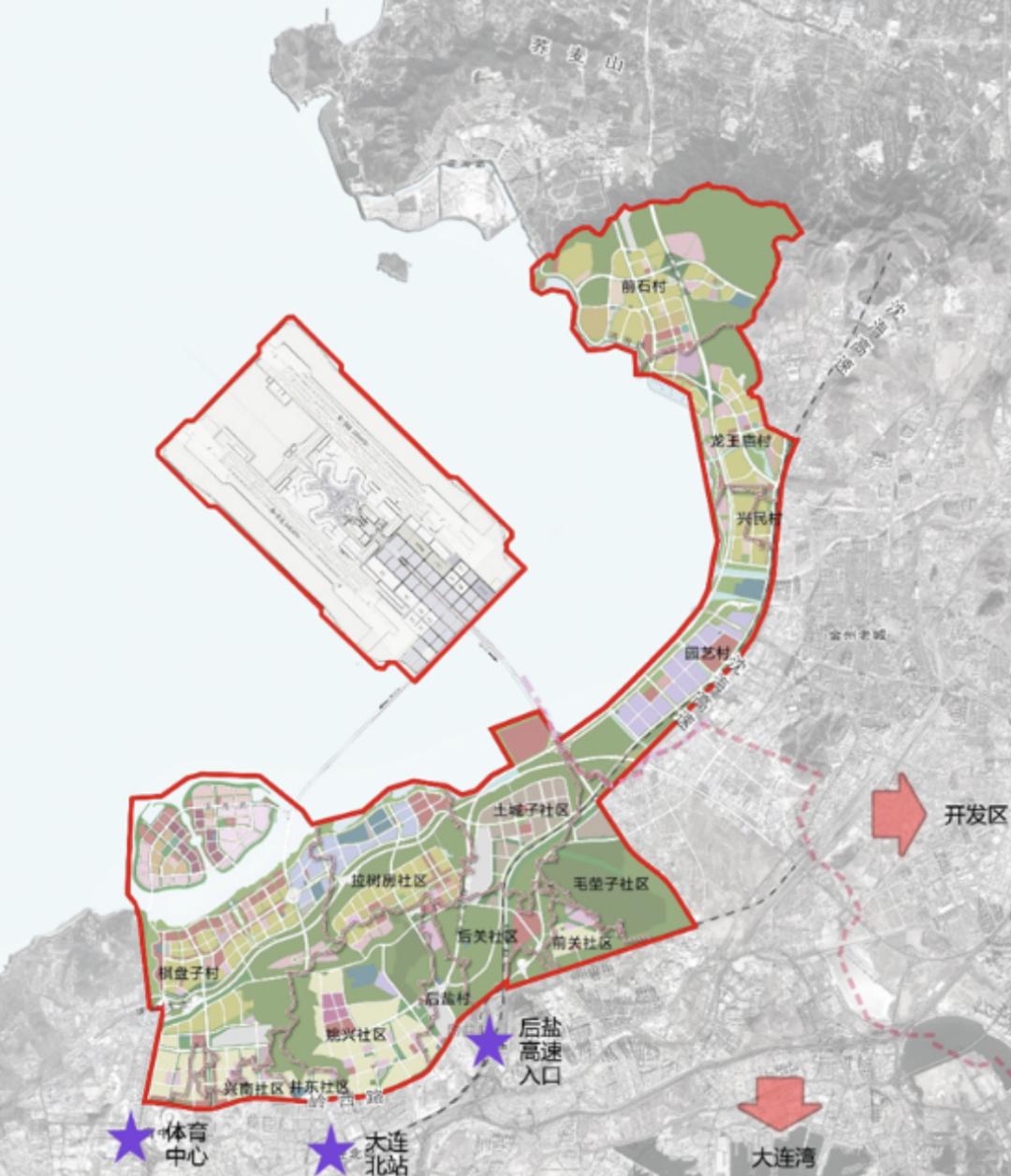 大连金州湾临空经济区用地范围与产业规划探析